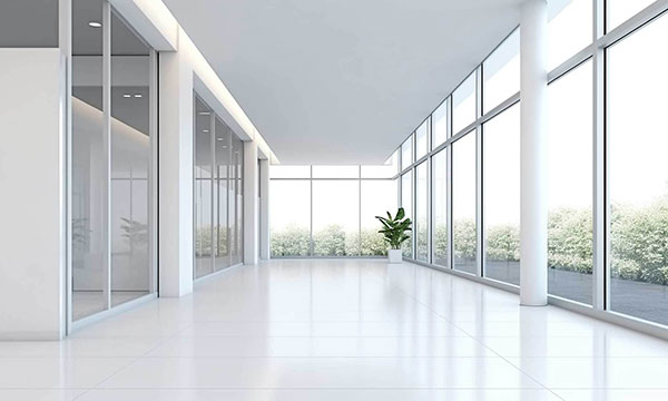 Un hall d'entrée impeccable grace au travail de RLS Facility, Une conciergerie d'immeuble à Genève et Neuchâtel